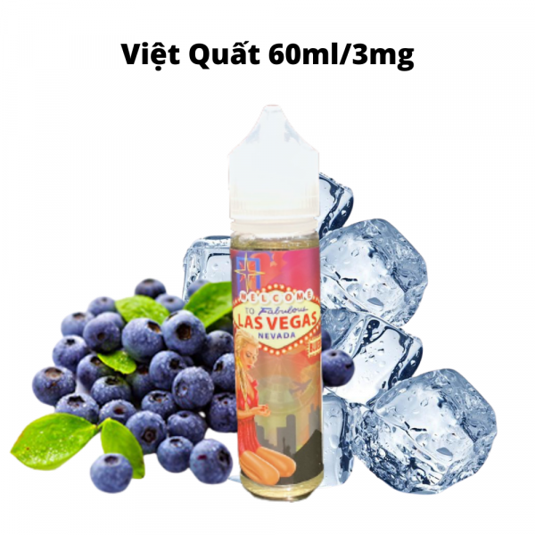 Juice LasVegas Blueberry 60ml 3mg