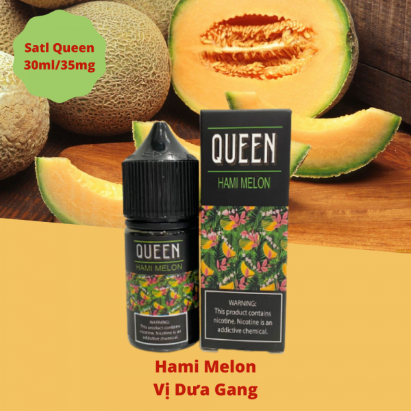 Queen V2 Salt Hami Melon 30ml 35mg