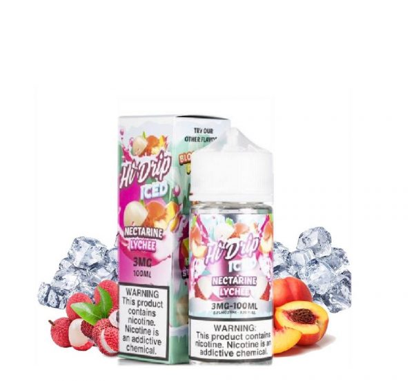 Hi Drip ICED Nectarine Lychee 100ml