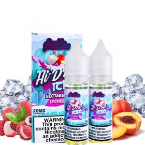 Hi Drip ICED Salt Nectarine Lychee 30ml