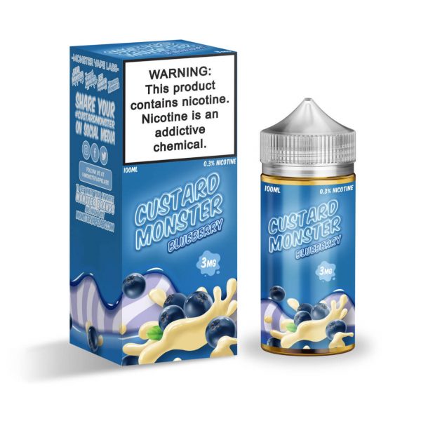 Custard Monster Blueberry 100ml