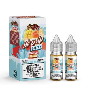 Hi Drip ICED Salt Peachy Mango 30ml