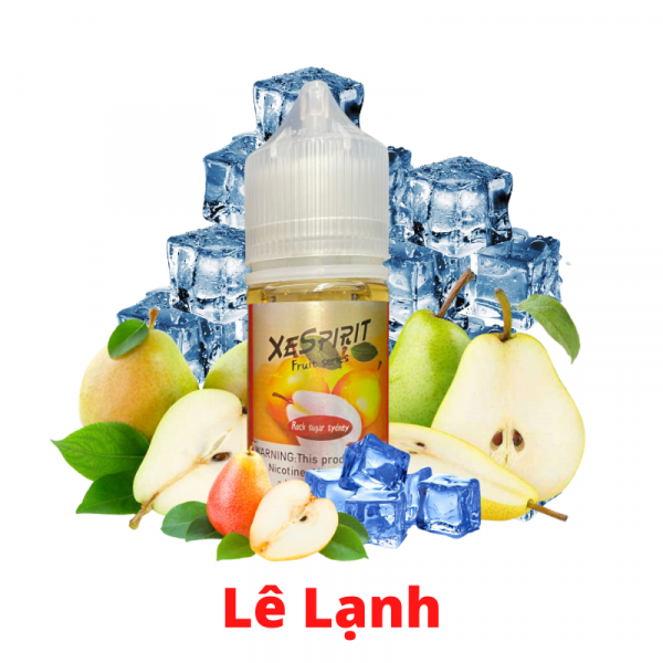 XeSpirit Fruit Series Lê lạnh 30ml 3mg