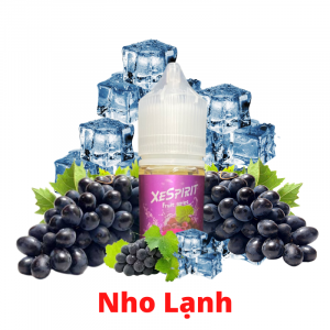 XeSpirit Fruit Series Nho lạnh 30ml 3mg