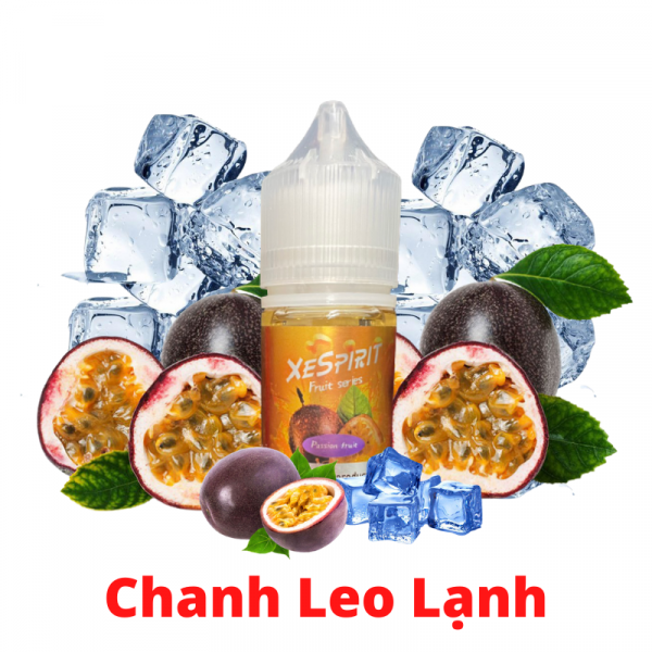 XeSpirit Fruit Series Chanh Leo lạnh 30ml 3mg