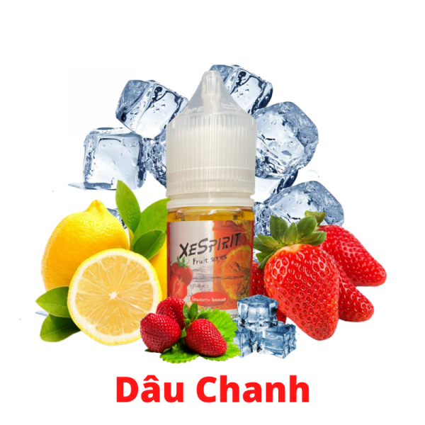 XeSpirit Fruit Series Chanh Dâu lạnh 30ml 3mg